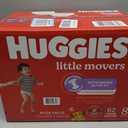 Huggies Size 8 Diapers, Little Movers Baby Diapers, Size 8 (46+ lbs), 62 Count