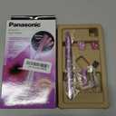 Panasonic Women’s Facial Hair Remover and Eyebrow Trimmer with Pivoting Head, Includes 2 Gentle Blades for Brow and Face and 2 Eyebrow Trim Attachments, Battery-Operated – ES2113PC