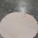 Solid Color Round Tablecloth for Banquets Table Cover for Home Parties Easy to Clean for Guests, 
78.74"L x 78.74"W