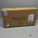 Bionaire Window Fan with Reversible Airflow Blades 3-Speed Settings, Programmable Thermostat, LED Display, Remote Control, Fits 2436" Windows, No Assembly Required