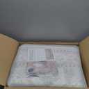 8x10 Area Rugs, Washable Rugs, Large Stain Resistant Beige Area Rug for Living Room Bedroom Dining Room, Vintage Farmhouse Rug