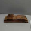 Plant Stand Shelf for Desk Window Sill Countertop Succulent Stand Desktop Shelf 3 Tiers Small Wooden Tabletop Ladder Plant Shelves for Cupcake Stand Riser Spice Rack Holder