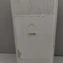 Metal Mailboxes Post Mount, Galvanized Steel Outside Mail Box, Standard Medium Capacity, 20 x 8.7 x 6.7 Inches, White