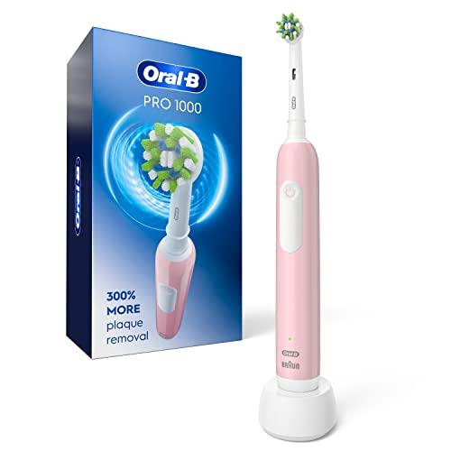 Oral-B Pro 1000 Rechargeable Electric Toothbrush, Pink No Brush Included