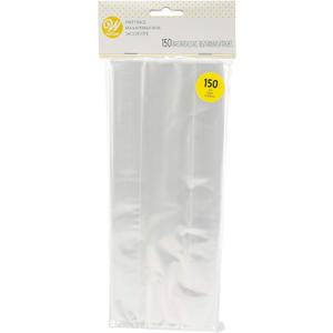Wilton Clear Treat Party Bags, 4 x 9.5 in., 150 Pack