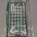 QFX REM-115 8 in 1 Large Jumbo Universal Remote Control for RCA, Sony, Philips, Samsung, GE, Zenith, Panasonic, Sharp, Toshiba, Daewoo, Hitachi, Sanyo, LG, JVC, Mitsubishi, Emerson, Magnavox