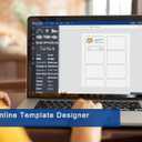 65lb White Jumbo Postcards - 2 per page - Breaks to 5 1/2" x 8 1/2" Sheets (100 Sheets / 200 Postcards)