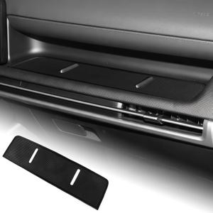 Dashboard Slot Mats for Hyundai Tucson 2025 Passenger Side Storage Pad Anti-Slip Center Console Organizer Liner Interior Accessories (Black)