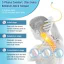 Cervial Traction Device with Air Pump, Inflatable Neck Stretcher for Pain Relief, Cervical Brace Collar for Neck Decompression, Spine Alignment and Reduce Disc Pressure
