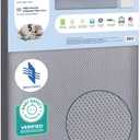 Serta Perfect Start Breathable Limited Two -Stage Crib Mattress and Toddler Mattress - Breathable Cover and Fiber Core, Machine Washable Cover, Waterproof