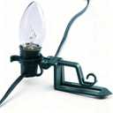 C7 C9 Outdoor Christmas Lights Clips,Adjustable Quick Clips for Shingle,Gutter,Roof,Fence,C7 Green,100 Pack