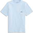 Vineyard Vines Boys' Boys' Sportfisher Mahi Scenic Short-Sleeve Pocket Tee (Blue, L)