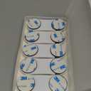 5-Pack Child Proof Refrigerator Lock with 3M Adhesive, Baby Child Safety Cabinet Locks, Kids Safety Fridge Locks for Oven Drawers Freezer Door Latches- White