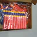 2 Pack Mini Blaster Guns Set for Nerf, Small Toys Pistol for Kids Toddlers Boys Age 3-5 5-7 8-12 Year Olds Birthday Gifts - 20 Refill Foam Darts 2 Wristbands