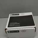 Delta Faucet Modern 14 Series Matte Black Shower Faucet, Tub and Shower Trim Kit with Single-Spray Touch-Clean Black Shower Head, Matte Black T14467-BL-PP (Valve Not Included)