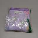 1 Pack 3 Blankets Super Soft Fluffy Premium Fleece Pet Blanket Flannel Paw Printed Throw for Dog Puppy Cat (Small 23x16'', Purple, Pink, Brown)