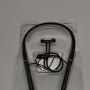 Air Tube Bluetooth Headphones with 28Hour Playtime,Emf Free Earbud for Radiation Protection,Anti Emf Headphone with LED Display, High Audio Quality,Mic and Control,Airtube Earphone for Sleep,Work,Gym