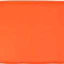 Griddle Mat Heavy Duty Silicone Grill Cover Protect, 22 inch BBQ Griddle Cover for Weber Grill Mat,Protect Griddle from Rodents, Debris and Rust, Gray (22in Orange)