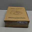 2 Pack Deviled Egg Containers with Lid and Handle, Durable Clear Plastic Deviled Egg Carrier Storage 48 Eggs, Stackable Egg Holder for Fridge, Portable Tray Platter for Party & Picnics-White