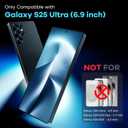 FANGTIAN [4-Pack] for Samsung Galaxy S25 Ultra Screen Protector [Not Glass] - Film for S25 Ultra Screen Protector [6.9 inch][Fingerprint Compatible][Alignment Tool]