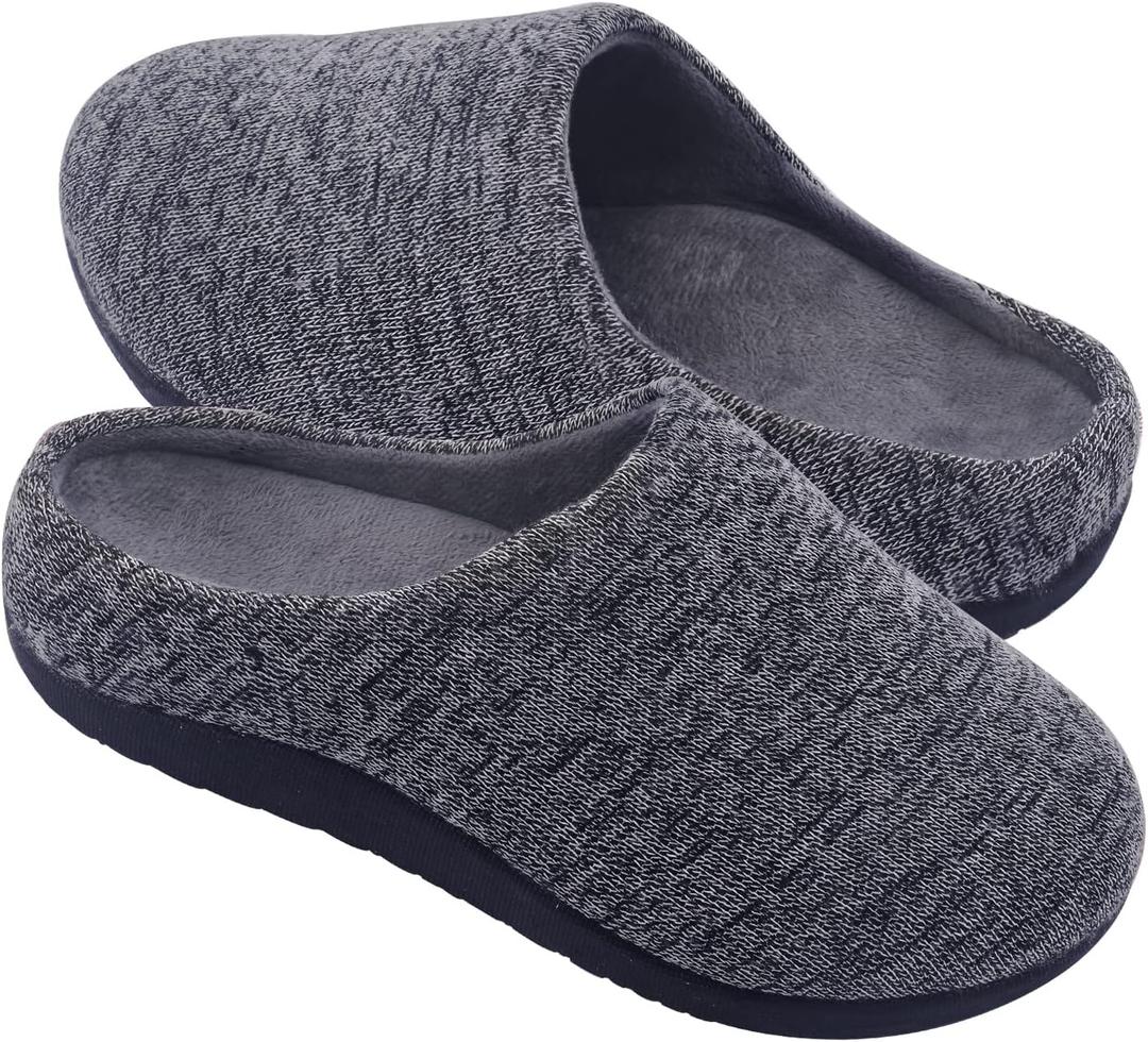 Git-up Orthotic Slippers with Arch Support for Plantar Fasciitis Pain Relief,Comfortable Slip On Clog,Indoor Outdoor Orthopedic House Shoes with Anti-Skid Rubber Sole (7 Wide Women/5 Wide Men, Grey)