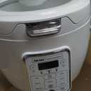 AROMA Professional Digital Rice Cooker, 10-Cup (Uncooked) / 20-Cup (Cooked), Slow Cooker, Multicooker, Steamer, Oatmeal Cooker, Auto Keep Warm, Saut-then-Simmer, 4 Qt, White, ARC-1230W