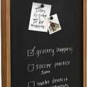 Kate and Laurel Arendahl Decorative Vintage Arch Chalkboard; 13 x 25; Gold; Framed Arched Ornate Magnetic Chalkboard for Unique Display; Decoration; and Organization