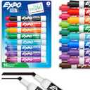 EXPO Dry Erase Markers, Low Odor Ink, Assorted Colors, Chisel Tip, 16 Count - Whiteboard, Calendar, Organization, Essential Supplies for Office, School, Classroom, Teachers