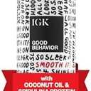 IGK GOOD BEHAVIOR 4-in-1 Prep Spray | Leave In + Detangle + Heat Protectant | Vegan + Cruelty Free | 7 Oz