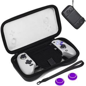WEPIGEEKC Carrying Case for GameSir G8 Galileo Mobile Gaming Controller with Joysticks and Handle Keep Game Control Organizer. Black