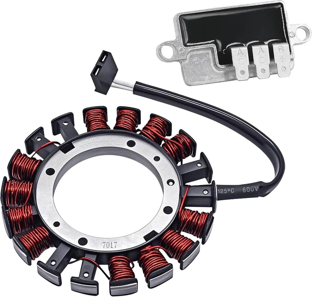 59031-7017 Ignition Charging Coil Stator Fit for Kawasaki FR541V FR600V FR651V FR691V FR730V FS481V FS541V FS600V FS651V FS691V FS730V FX481V FX541V FX600V Engines