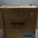 VEVOR 6 PCS Shopping Baskets, 39L Large Plastic Rolling Shopping Basket with Wheels, Shopping Carts with Handles, Portable Shopping Basket Set for Supermarkets, Grocery Shopping, Retail Stores, Blue