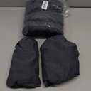 Smiry Waterproof Seat Covers for Dining Room Chairs Set of 6, Stretch Jacquard Removable Washable Chair Seat Slipcovers Protector, No Rear Covers, Dark Grey