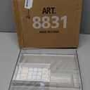 1 Pcs Large Expandable Acrylic Drawer Organizers, Grid Adjustable Drawer, Dividers Organizer for Desk, Makeup, Jewelry, Office, Kitchen Supplies (Clear,11 Compartments) (Transparent)