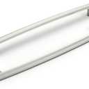 homdiy 20 Pack Solid Heavy Duty Zinc Alloy Cabinet Handles, Brushed Nickel Cabinet Pulls, 7-1/2 Inch Hole Center Arch Drawer Pulls Modern Hardware for Kitchen Bathroom Cupboard