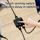HDMI 2.1 Switch 2 in 1 Out 8K@60Hz, 4K@144Hz, Bi-Directional, Touch Control, VRR, Dynamic HDR, HDCP 2.3, 48Gbps, Zero Lag for PS5/Xbox Series X/Apple TV 8K/Roku Ultra/Fire Stick 8K Max