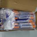 U-100 Syringes, 1ml syringe, 31g 5/16 1cc syringe with needle, lab syringes, Pack of 100