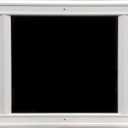 Coach House Heritage Dcor  2 Simulated Garage Door Window Kit (Easy-Install Faux Windows), Decorative Hardware, Made in USA, White