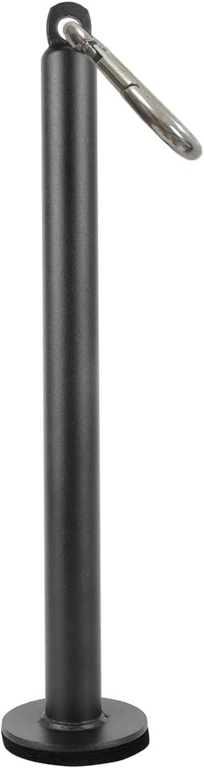 Weight Loading Pin with Carabiner fit 1 inch Weight Plates and 2 inch Olympic Plates for Cable Pulley System LAT Pulldown,Weights Lifting Pin Holder Home Gym for Muscle Strength Training