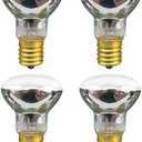 Lava Lamp Bulb 4 Pack 30W E17 R39 Reflector Type Bulb for Lava Lamp,Original Replacement Bulbs for Lava Lamps and Glitter Lamps,2700K Warm White,Dimmable,Long Lifespan