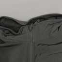 TRAILSIDE SUPPLY CO. Men's Softshell Jacket Fleece lined Windbreaker,Lightweight Water Resistant Winter Coat,Black, 3XL