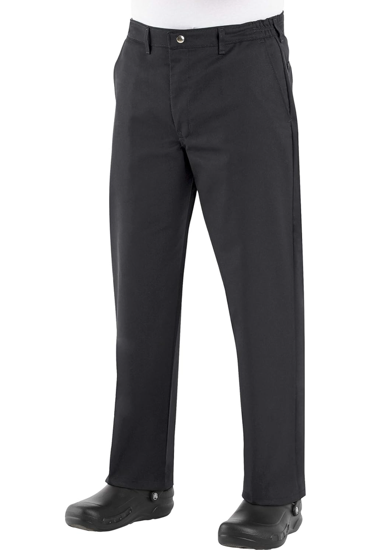 Chef Designs Men's Rk Cook Pant Black 30x32 Chef Designs Men's Rk Cook Pant Black 30x32