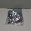 Mens Striped Golf Polo Shirts Color Block Long Sleeve Casual Shirt (S)