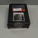 3D Pin Art Board Toy - Large Size Desk Toy Sculpture for Children Adults 6 x 8 inches (Silver Metal)