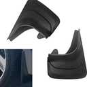 2 PCS Car Mud Flaps, Splash-Proof Mud Splash Guards Tire Protector, Front and Rear Mudguard Replacement, Universal for Most Sedans (Black #S)