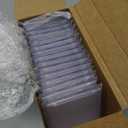 SATINIOR 15 Pcs 100 Pt Magnetic Card Holder, Holder Case Clear Protectors for Thick Baseball Football Hockey Cards