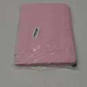 9-Pocket PU Cover Zipper Trading Card Collection Album - Sturdy 360 Side-Loading Binder for MTG, TCG, Sports Cards (Pink) (9 Pocket - 13.9" x 10.5")