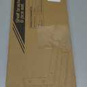 WEKIS 12 Inch Heavy Duty Floating Shelf Bracket, Wall Mounting Industrial Black Shelf Brackets, 1/5 Inch Thick Iron Metal Brackets for Shelves 6 Packs