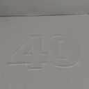Fly2Top Acrylic Number Charcuterie Board Box: Clear Reusable Number Box Display Tray Candy Dish Decorations (40)