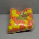 12pcs Marigold Garland with Pendant for Decoration 5 Ft Artificial Marigold Flowers Orange Yellow Diwali Decorations Indian Garland Decor for Pooja, Diwali, Rangoli, Wedding (Tea Light)